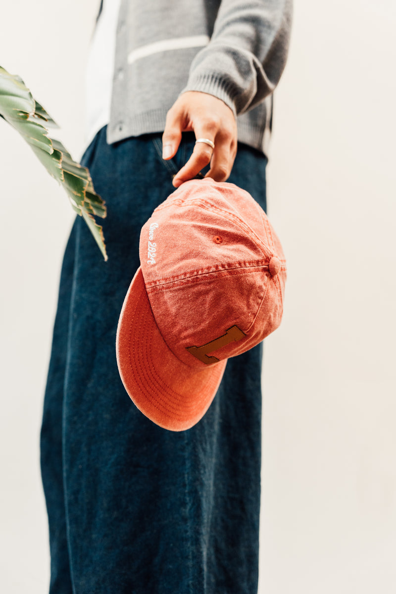 Washed Red Cap