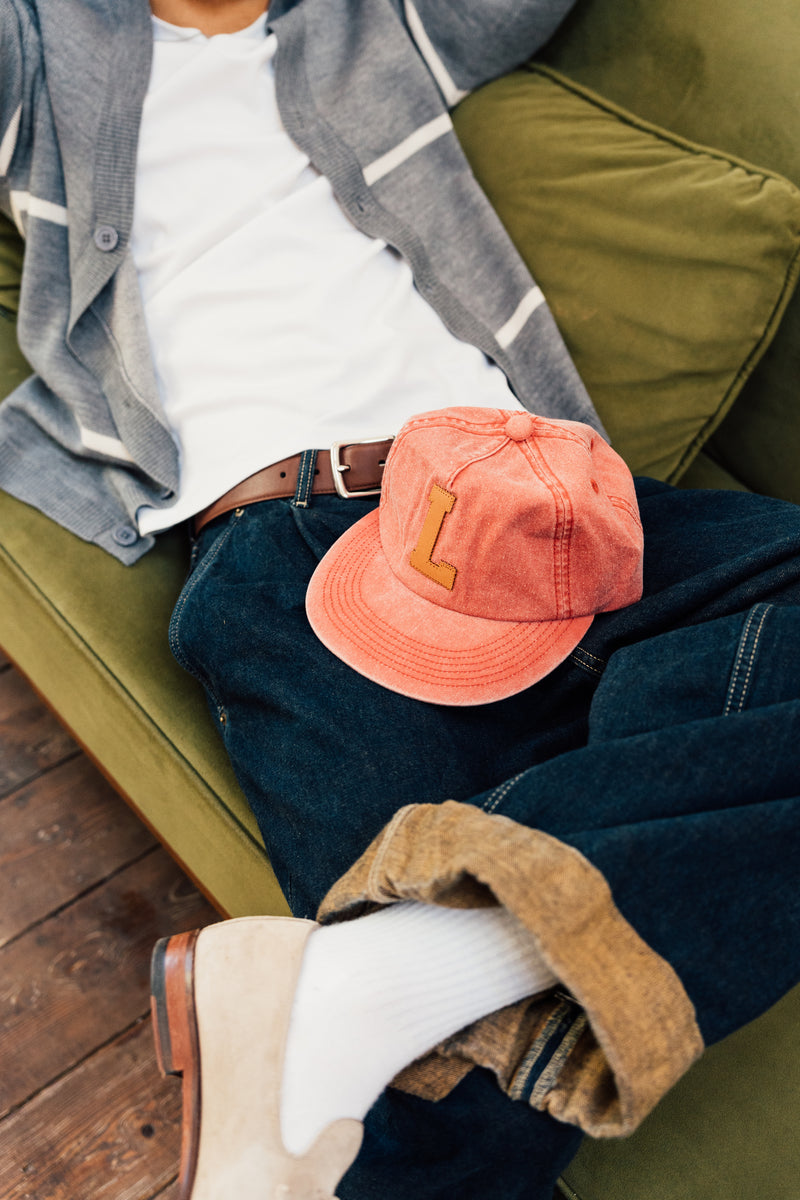 Washed Red Cap