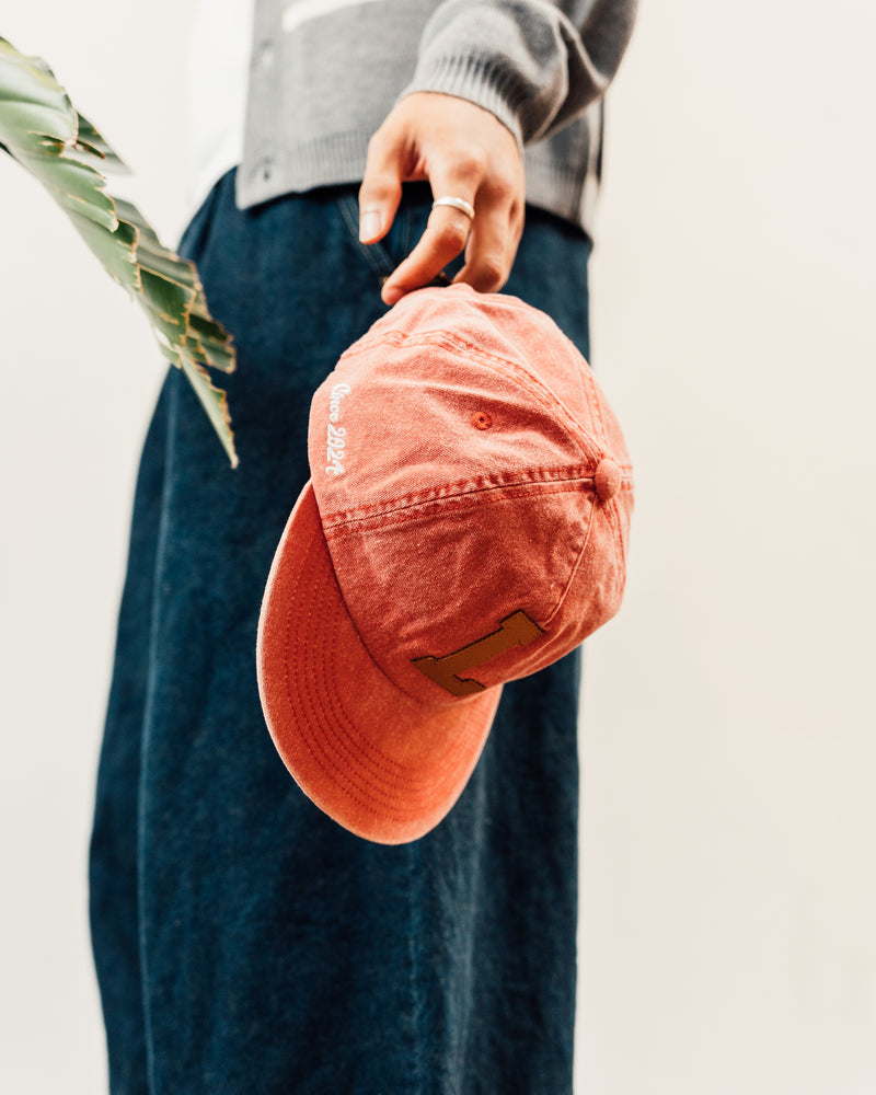 Washed Red Cap